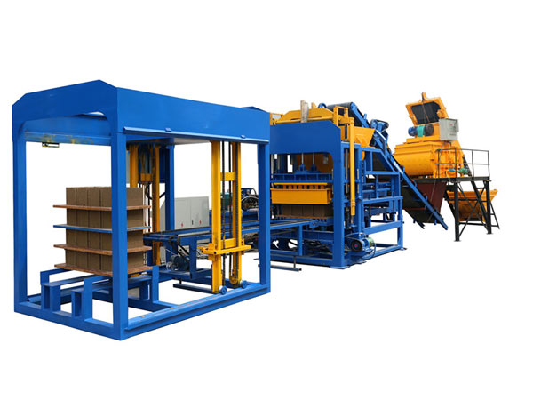 ABM-12S interlocking bricks machine