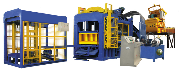 A complet set of brick production line