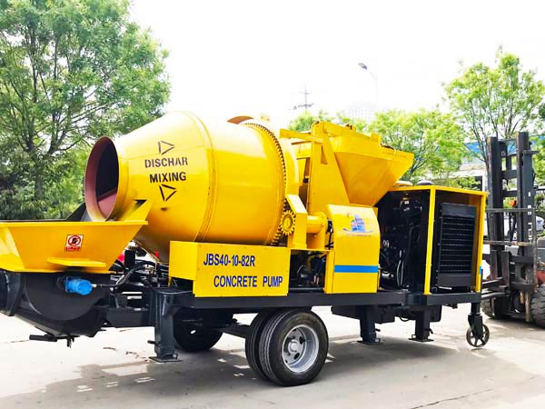 Diesel Concrete Mixer Pump