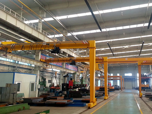 Semi Gantry Crane for Light Duty Application