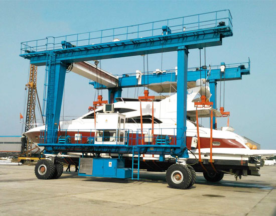 Mobile Boat Gantry Crane