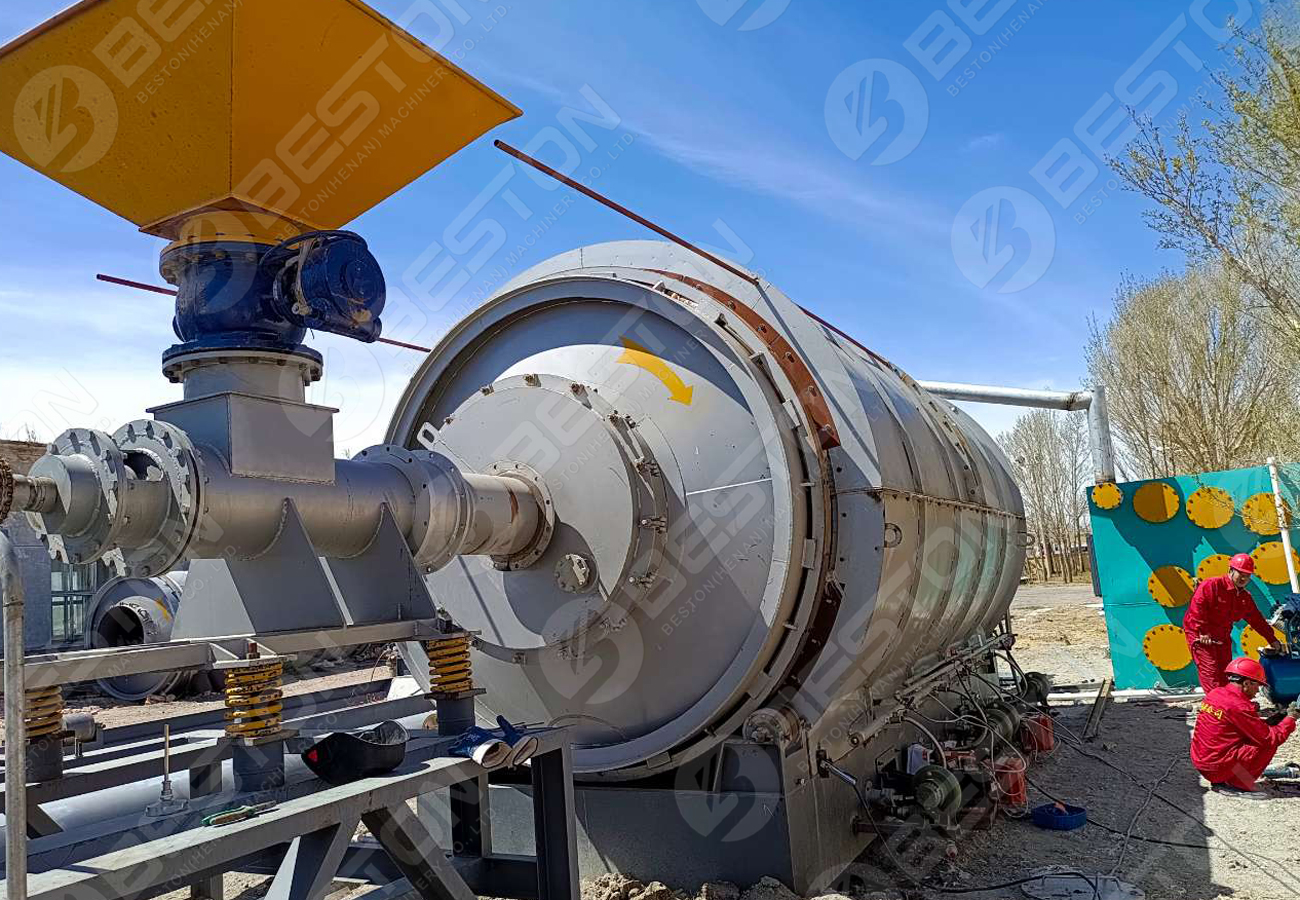 Tyre Pyrolysis Plant