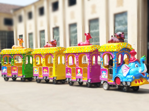 Trackless Train rides