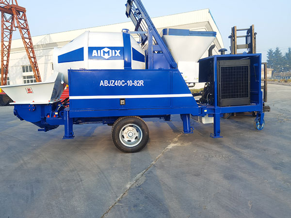 Concrete Mixer Pump