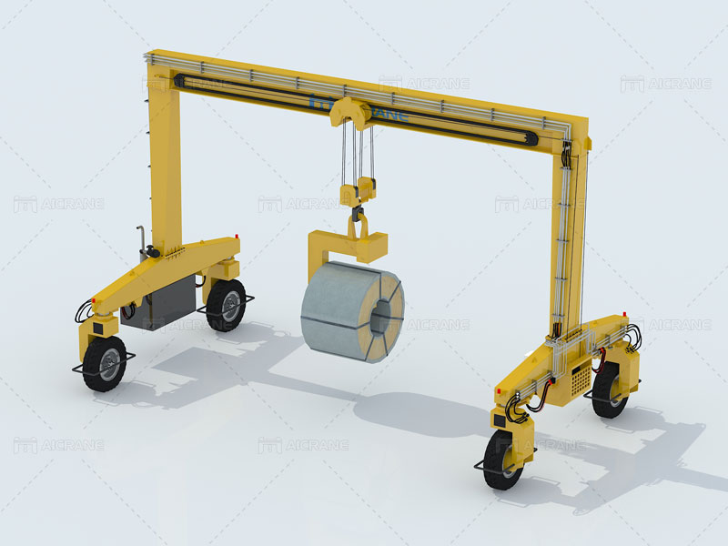 Industrial Rubber Tyred Gantry Crane