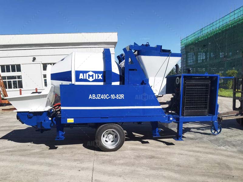 Concrete Mix Pump
