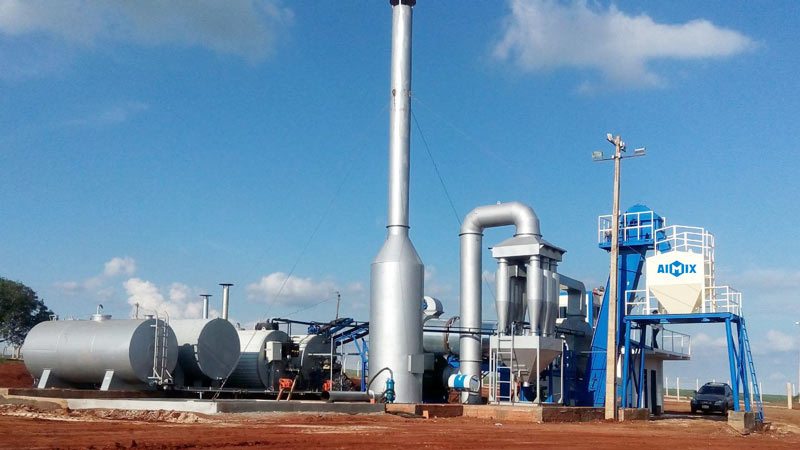 Continuous Asphalt Plant