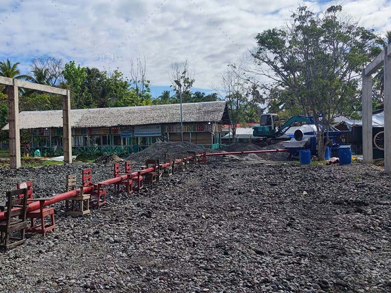 concrete pumping machine