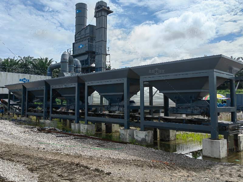 Intermittent Asphalt Plant