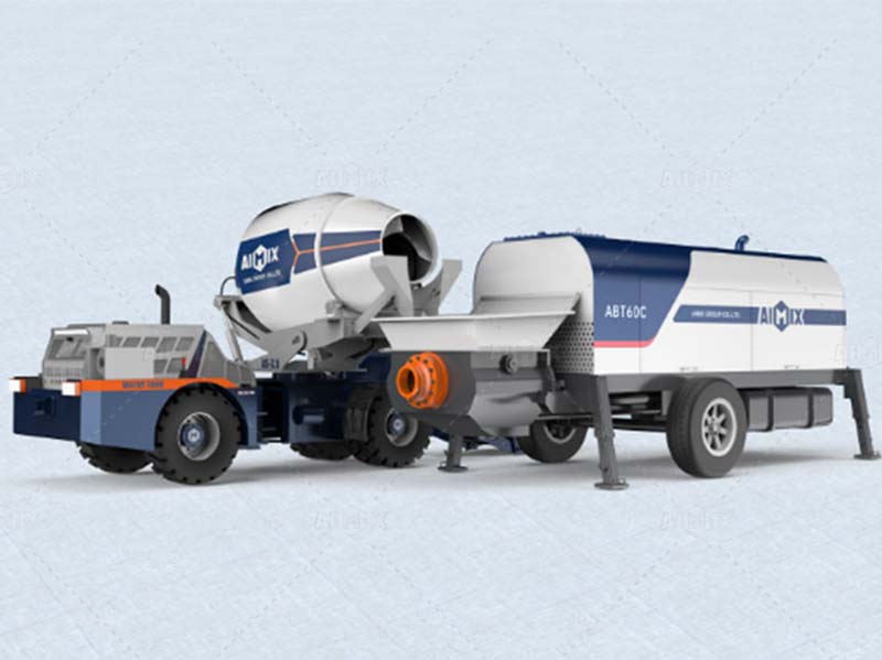 Solution Self Loading Concrete Mixer with Pump
