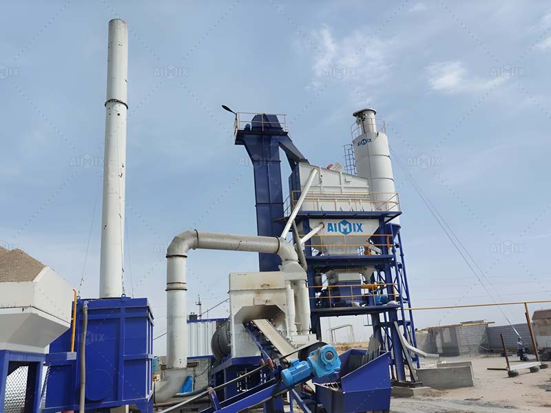 asphalt batch mixing plant