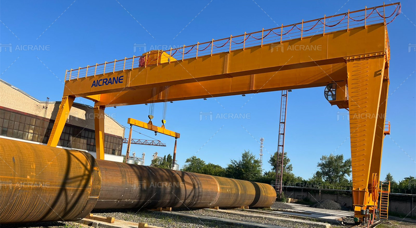 NMG double girder gantry crane in Russia