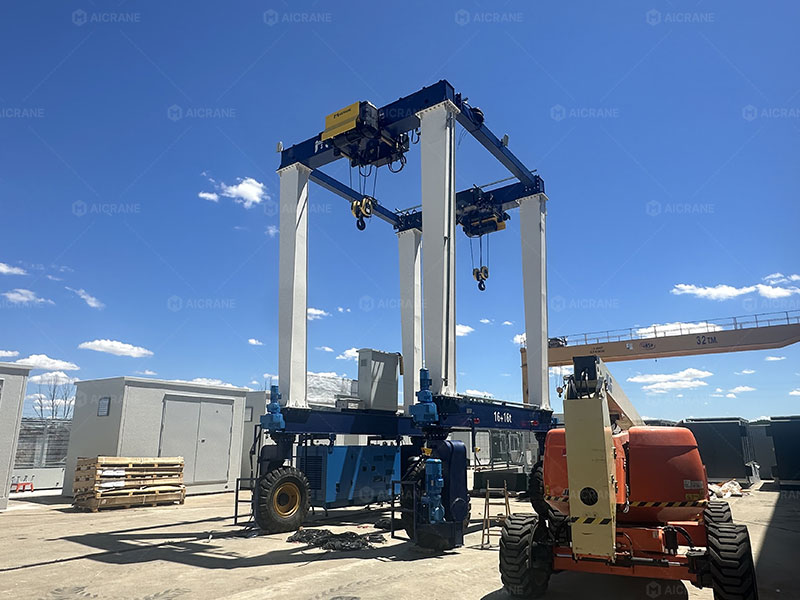 rubber tyred gantry crane price