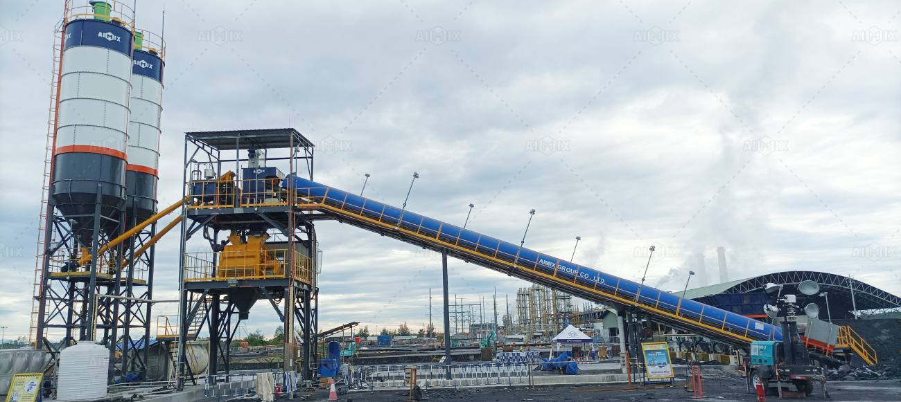 AJ90 rmc plant for Indonesia