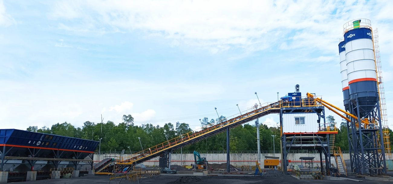 ready mix concrete batch plant